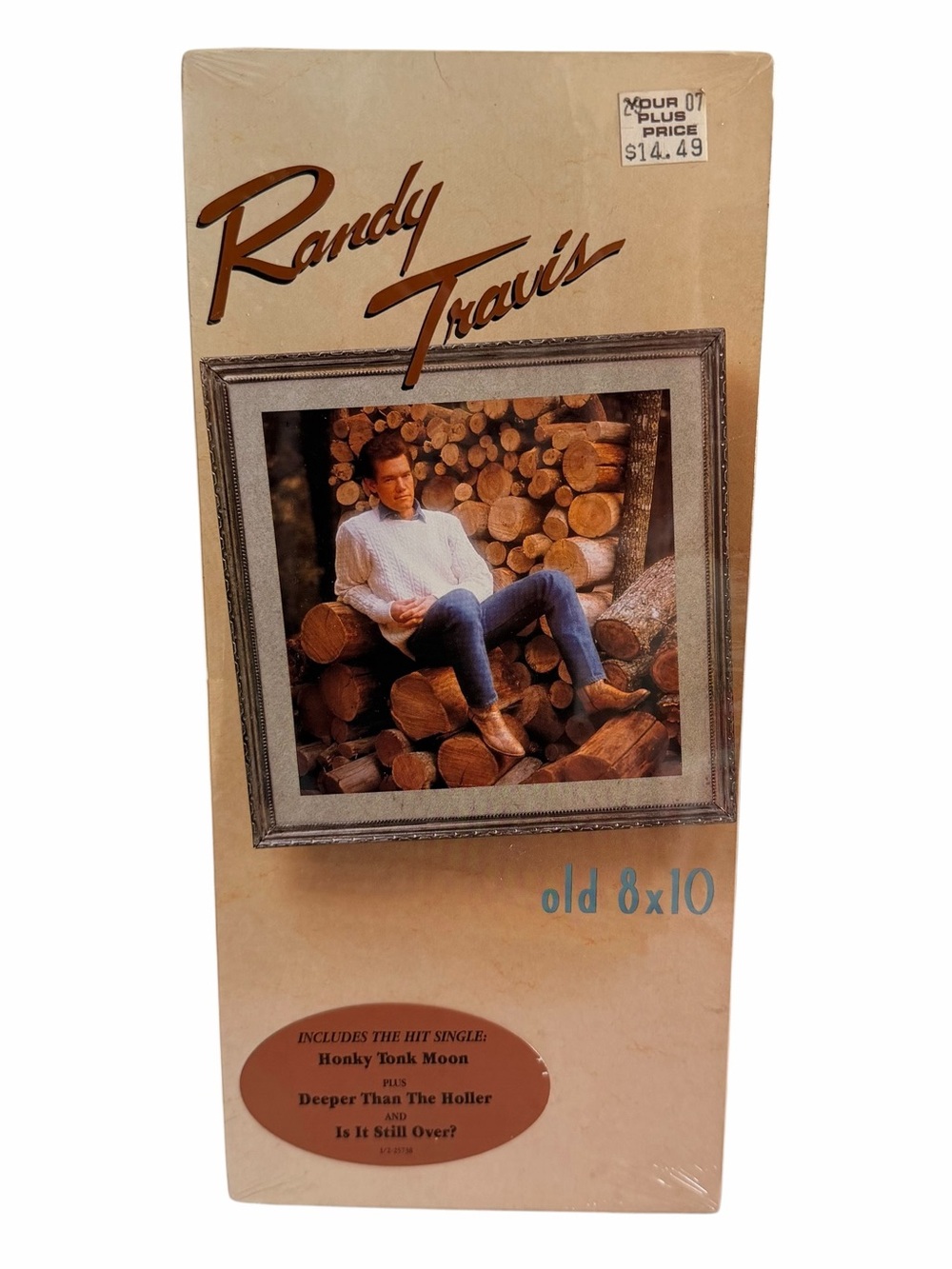 Randy Travis Old 8x10 Country Music Longbox CD Factory Sealed